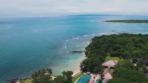 Sea view using drone 動画素材 299310817