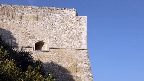 Sea View of Vieste 1 Stock Footage 106209219