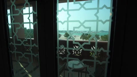 Sea view from the window 스톡 동영상 157141554