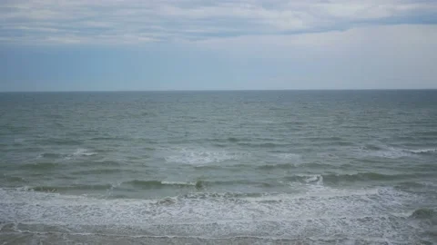 Sea views. Waves by the sea 스톡 동영상 143483487