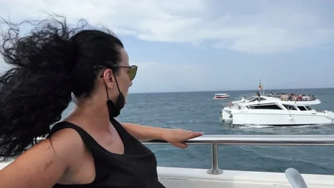 Sea walk. Vacation Video stock 172385199