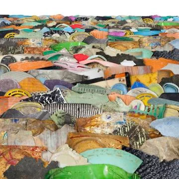 Sea of waste Stock Photos