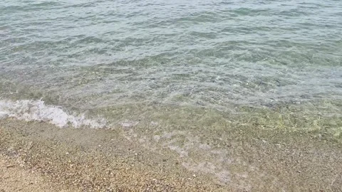 Sea water edge Stock Footage 277110813