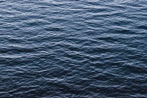 Sea water pattern from above angle Stock Photos