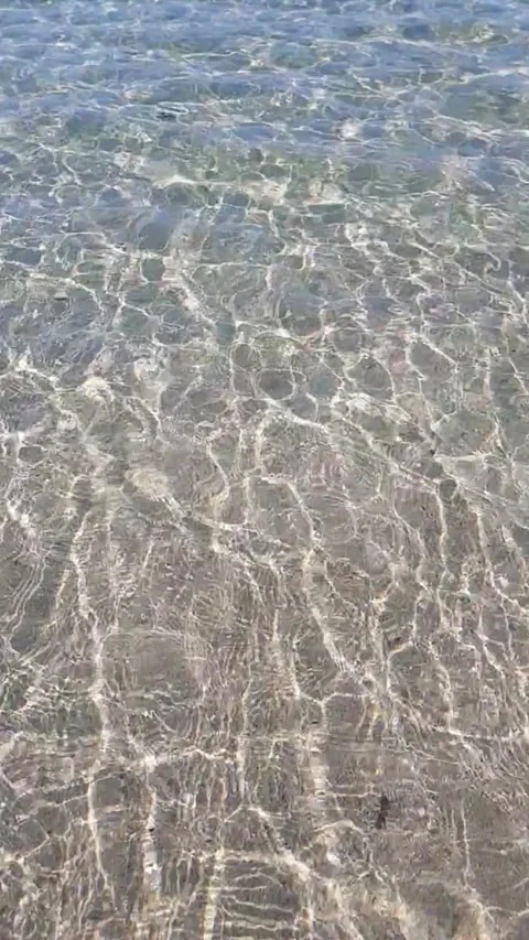Sea water in the shallows Stock Footage 249603743