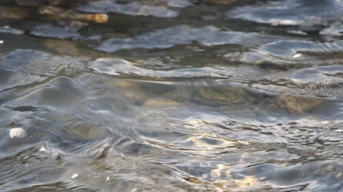 SEA WATER WITH SMALL WAVES Stock Footage 101573967