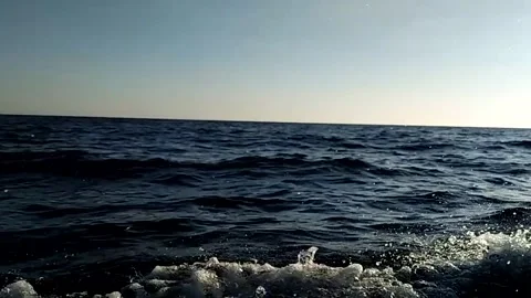 Sea Water Splash Stock Footage