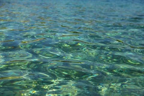 Sea water surface background Stock Photos