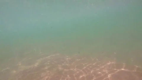 Sea water surface in slow motion from un... | Stock Video | Pond5