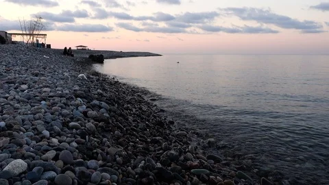Sea water wave swash. Stock Footage 102847553