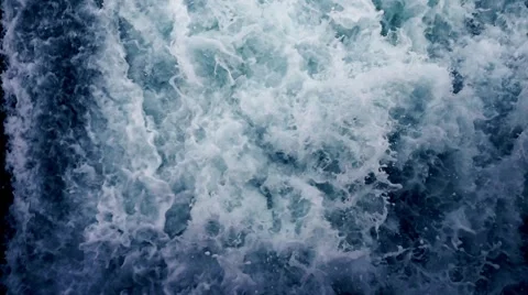 Sea Water Waves Stock Footage