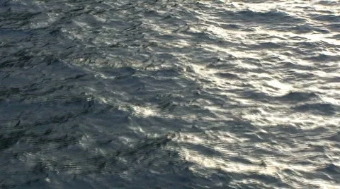 Sea Water Waves Movement Stock Footage 246741