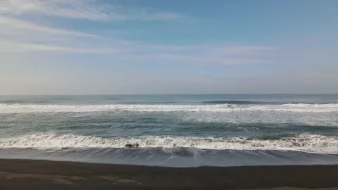 Sea wave aerial Stock Footage 168340310