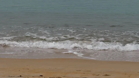 Sea wave and wind, beach Stock Footage 292668015
