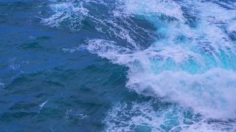 Sea Wave Background Stock Photos