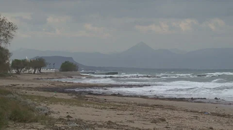 Sea Wave Beach Stock Footage 39539913