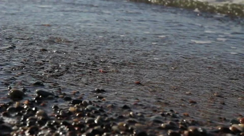 Sea wave close-up Stock Footage 61755771