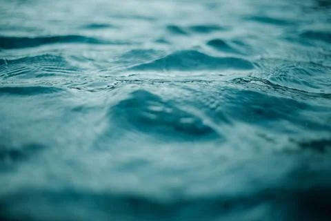 Sea wave close up, low angle view Foto stock