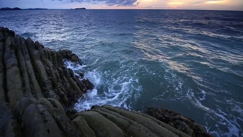 Sea Wave Video stock 85092355