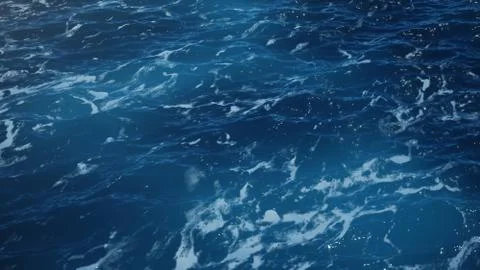 Sea wave low angle view. Ocean water background. Sea or ocean wave close-up view Stock-Illustration