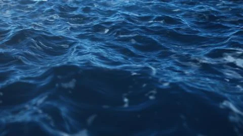Sea wave low angle view. Ocean water background. Sea or ocean wave close-up view イラスト素材
