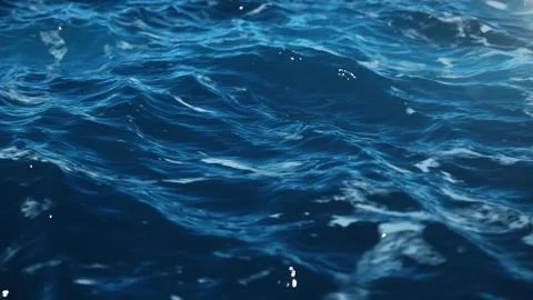 Sea wave low angle view. Ocean water background. Sea or ocean wave close-up view Stock Illustration