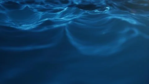 Sea wave low angle view. Ocean water background. Sea or ocean wave close-up view Illustrazione stock
