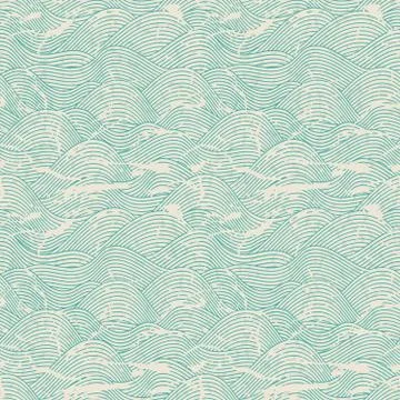 Sea wave pattern vector image Stock Illustration