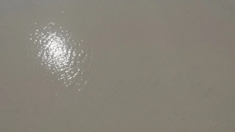 Sea wave on a sandy beach. Background Stock Footage 86266335