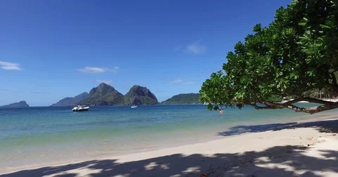 Sea wave on a sandy beach a summer day Stock Footage 70065402