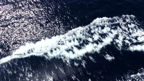 Sea Wave Ship Stock Footage 163964426