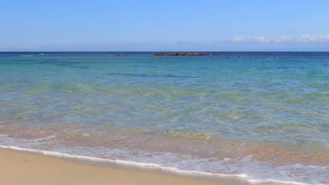Sea wave on the shore, beach Stock Footage 291295985