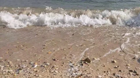 Sea wave tides 스톡 동영상 147909620