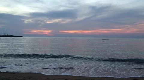 Sea wave timelapse Stock Footage 45529824