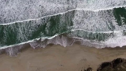 Sea, Waves and Beach - Spining Stock Footage 168519024