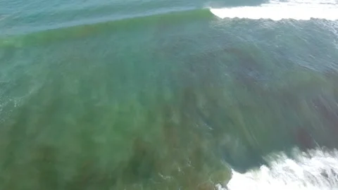 Sea waves and small waves Stock Footage 244856164