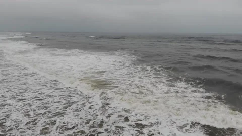 Sea waves of the arctic ocean. Stock Footage 138676158