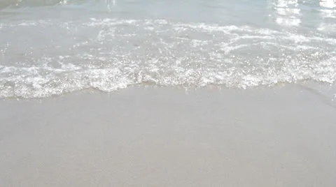 Sea waves on beach 스톡 동영상 25456412