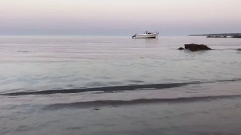 Sea ​​waves beach Stock Footage 81209325