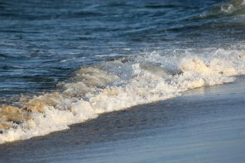 Sea waves on beach Foto stock