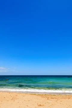 Sea waves at the beach Foto stock