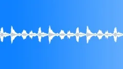 Sea waves breaking on beach shore, loopable Sound Effect