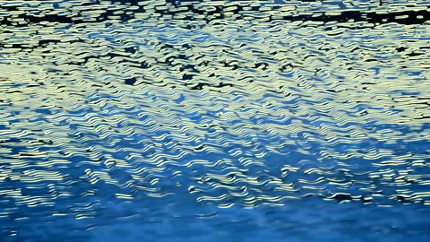 Sea waves with cartoon effect Video stock 160198542