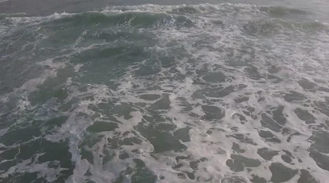Sea Waves Close Up Stock Footage 43087074
