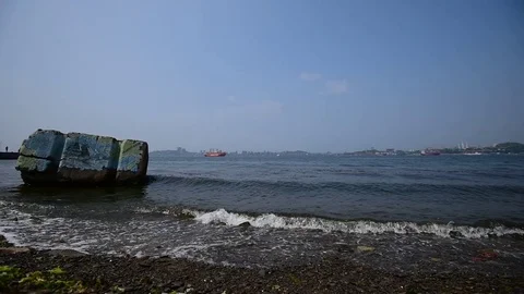 Sea waves, close up. Stock Footage 77433322