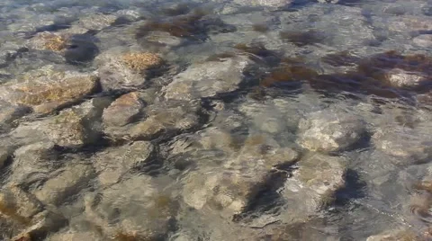 Sea waves on the coast Stock Footage 40951339