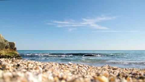 Sea Waves Coast Stock Footage 143292024