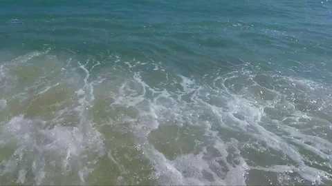 Sea Waves Consideration Stock Footage 73694444