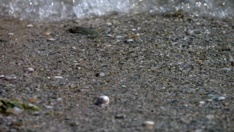 Sea waves crash on the rocks. Super Slow motion 4K Stockbeeldmateriaal 320680259