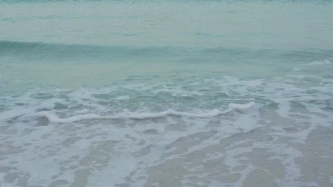 Sea waves in dubai Stock Footage 203878570